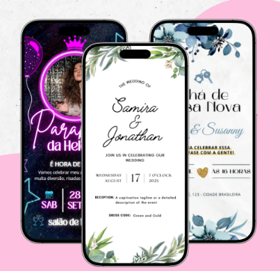 Convite Virtual Personalizado