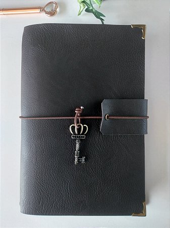 Caderno Estilo Midori A5 Café