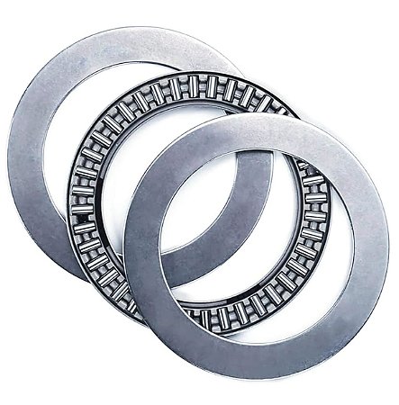 Rolamento Axial Coroa De Agulha AXK4565 + Disco Axial AS4565