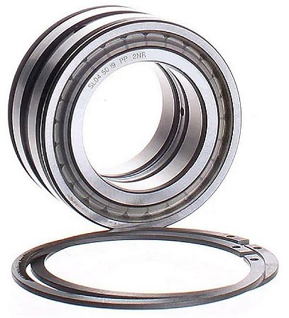 Rolamento De Rolos Cilíndricos NNF 5028 PPNR = SL04 5028 PPNR - Medidas:140x210x95mm