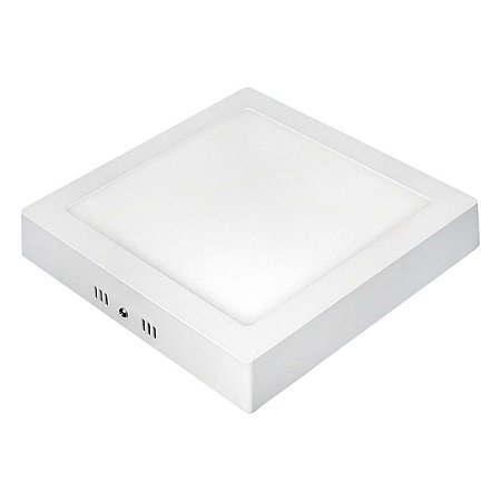 Painel Plafon Quadrado Sobrepor LED 25w Branco Quente- 81336