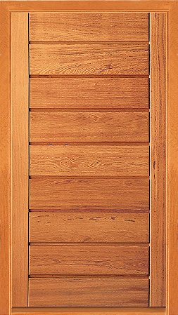 Porta Pivotante horizontal 100 x 210cm em Angelim Pedra