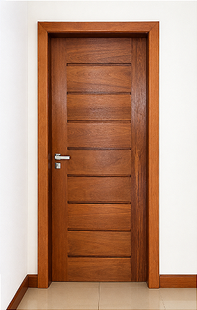 Porta Horizontal 80 x 210cm em Ipê Extra