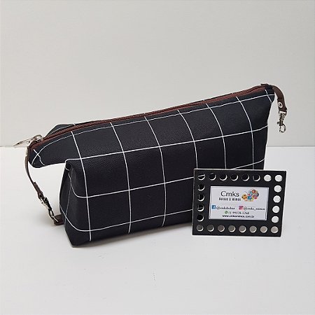 Necessaire Box 2 Modelos em 1, Masculina ou Unissex Grande
