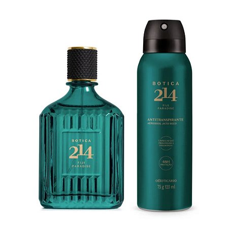 Kit Perfume Phebo Bronze 50ml com Creme e Sabonete
