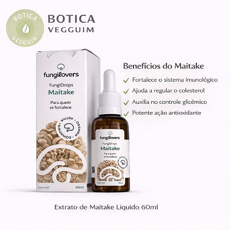Extrato de Maitake (Grifole frondosa) 60ml
