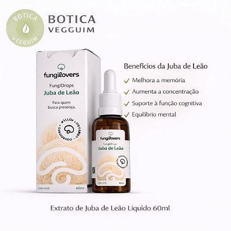Extrato Juba De Leao - 60ml
