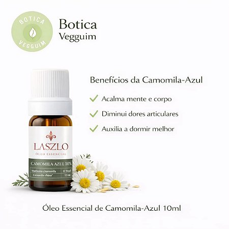 Óleo Essencial de Camomila Azul GT Brasil 10ML