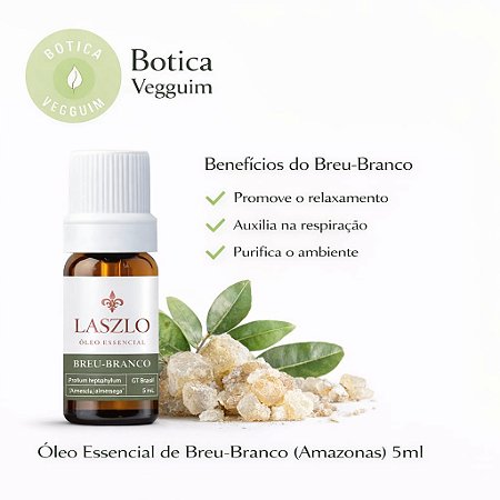 Óleo Essencial Breu-Branco GT Brasil 5ML