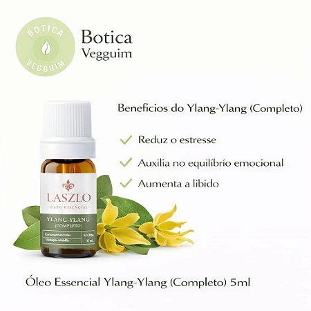 Óleo Essencial de Ylang-Ylang 5ML