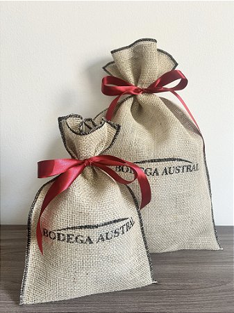 Saco de Juta Personalizado 15x25 - 100 unidades