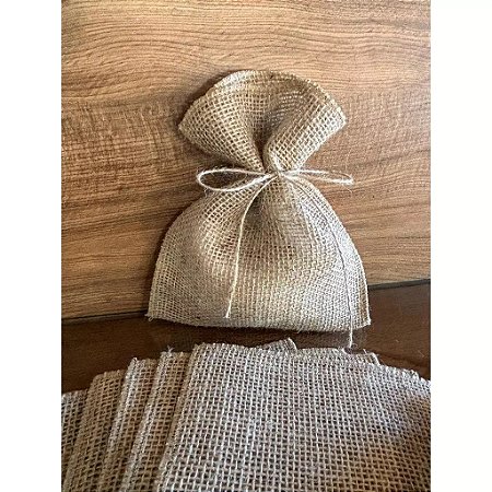 Saco de Juta 15x20 - 100 unidades