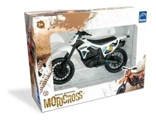 Moto de Motocross de Brinquedo com Apoio - Vermelho