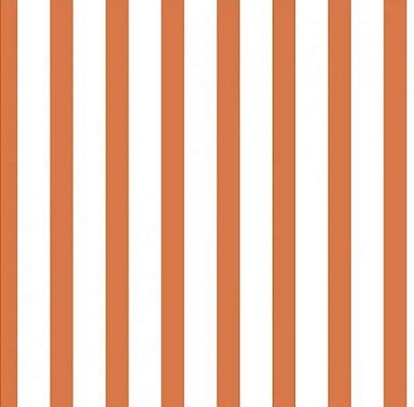Tricoline Estampada Listrado Smart Laranja
