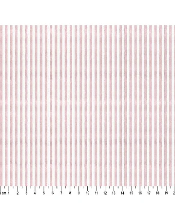 Tricoline Fio Tinto Listrado L227 Rose (0689)