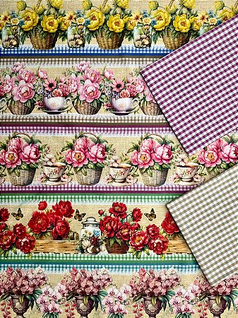 BR002 Kit Barrado Cesta de Flores