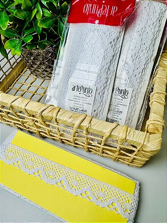 Renda de Algodão Ref: RA036 (Branca)