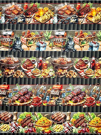 BR200 Barrado Churrasco Sem Bebida