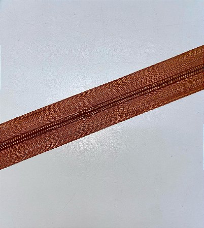 Zíper Nylon N5 (cor caramelo ) - 1 metro