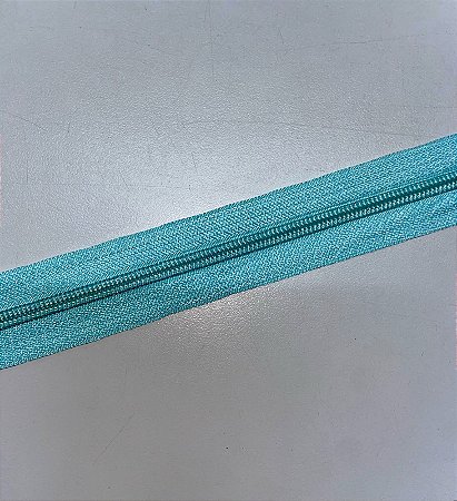 Zíper Nylon N5 (cor azul claro) - 1 metro