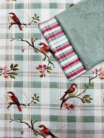 Kit TC094 Tricoline Pio Xadrez