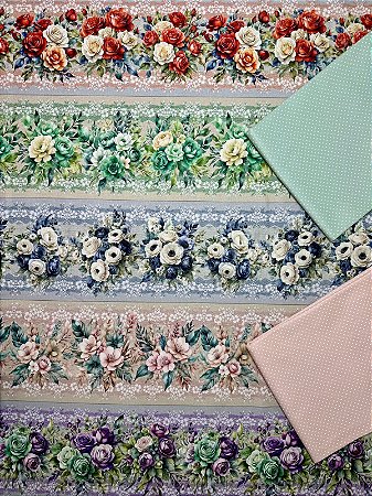 Kit BR243 Floral Versalhes
