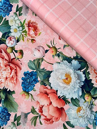 TC104 Kit Tricoline Secret Garden Rosa