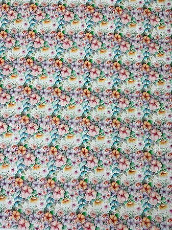 TC115 Tricoline sonho de flores