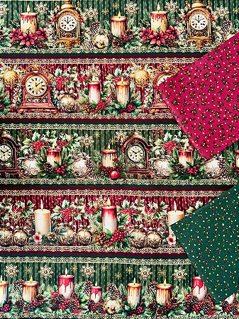 Kit BR305 Barrado Natal das Velas
