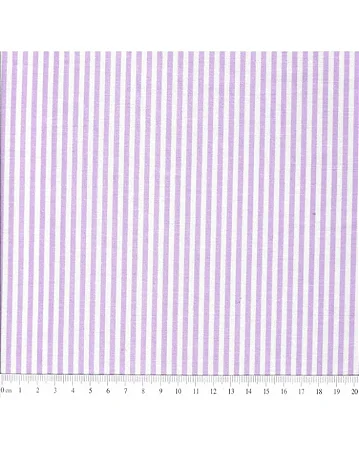 Tricoline Fio Tinto Listrado L227 Lilás (1037)