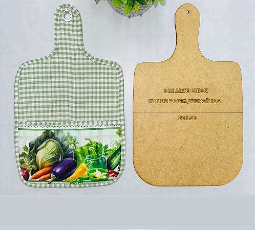 Régua MDF Porta Utensílios