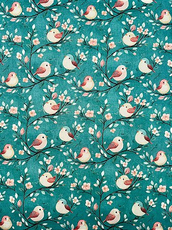 TC156 Tricoline Melodia dos Pássaros