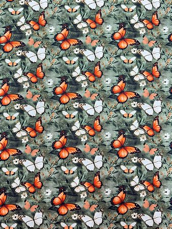 TC165 Tricoline Borboletas ao Vento