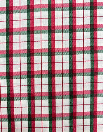 Tricoline Xadrez Natalino  2