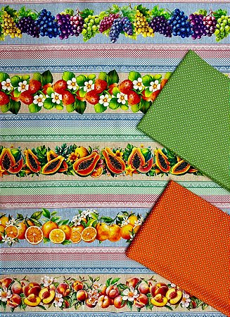 Kit BR340 Barrado Festival das frutas