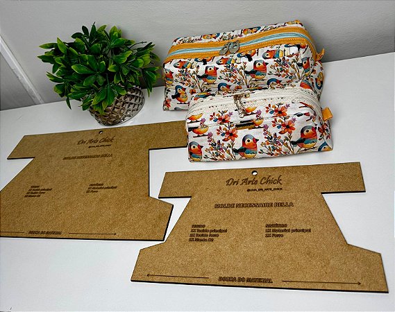 Kit Régua Necessaire Bella