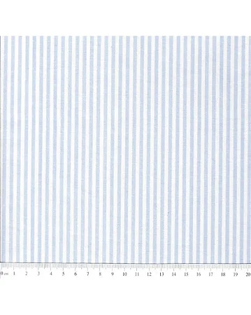 Tricoline Fio Tinto Listrado L227 Azul (1024)