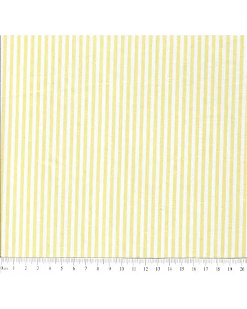 Tricoline Fio Tinto Listrado L227 Amarelo (1022)