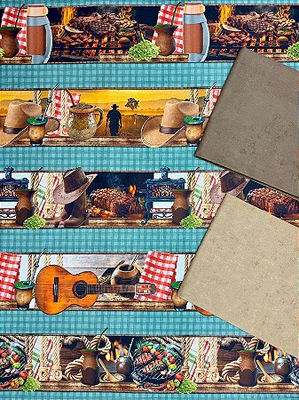 Kit BR357 Barrado Gaúcho