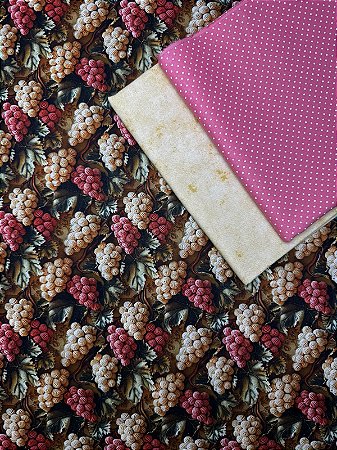 Kit TC182 Tricoline Uva e Folha