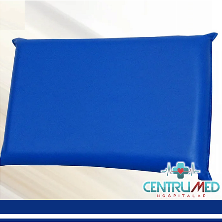 Travesseiro Hospitalar de espuma 40cm x 60cm x 10cm com capa impermeável