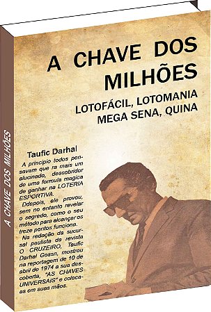 Livro A Chave Dos Milhões De Taufic Darhal