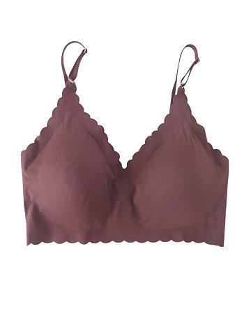 Sutiã núvem sem costura bronze