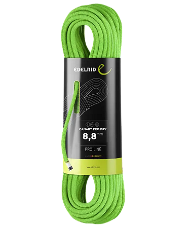Corda Edelrid - Canary Pro Dry 8.6 (Neon Green)