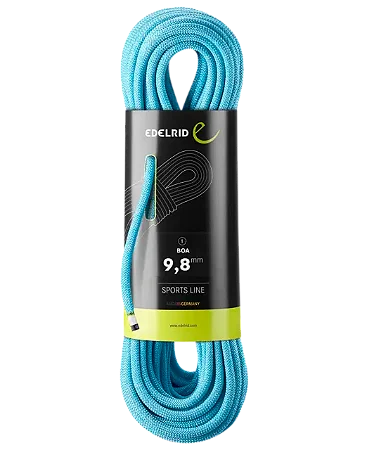 CORDA EDELRID BOA 9.8MM , 60MT , AZUL