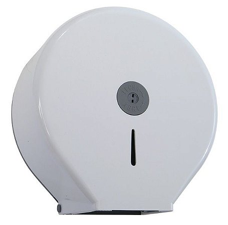 Dispenser Clássico ABS para Papel Higiênico Rolão de 300 à 400m JSN RLC1