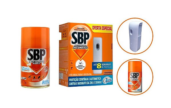Inseticida SBP Multi Inseticida Automático 250ml