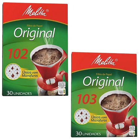 Filtro de Café Melitta 30 Unidades