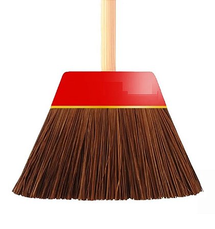 Vassoura de Piaçava Com Cabo 1,20 metros