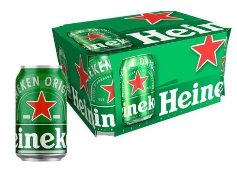 Cerveja Heineken 350ml PT 12 Latas